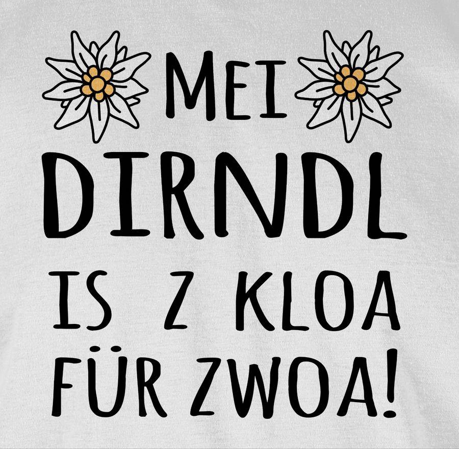 Shirtracer Mei Dirndl Is Z Kloa Für Zwoa! Schwarz Shirts & Mehr Shirtracer