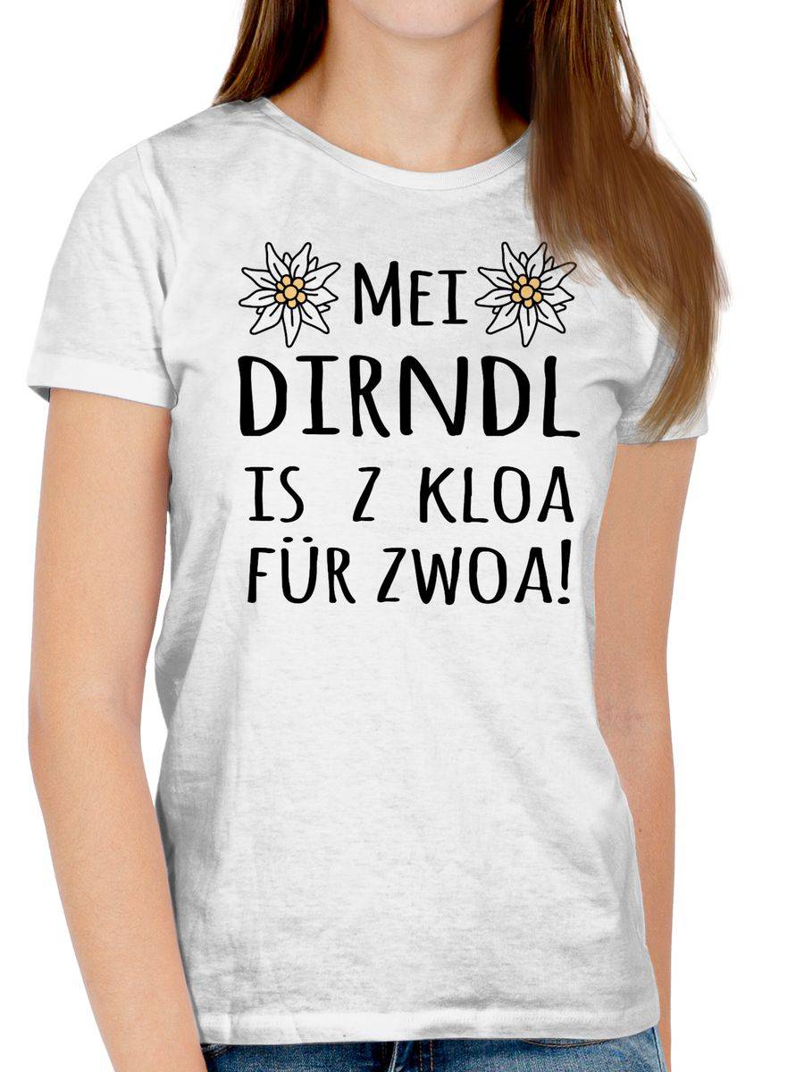 Shirtracer Mei Dirndl Is Z Kloa Für Zwoa! Schwarz Shirts & Mehr Shirtracer