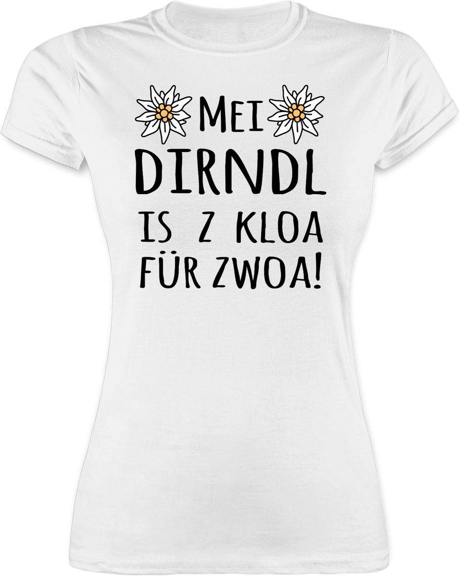 Shirtracer Mei Dirndl is z kloa für zwoa! schwarz Shirts & Mehr Shirtracer