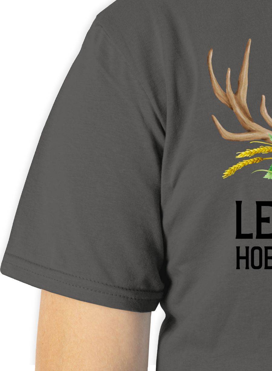 Shirtracer Mei Lederhosn Hob I Ned G'fundn - Hirschgeweih Weizen Und Hopfen: Tshirt Gym Bag Shirtracer