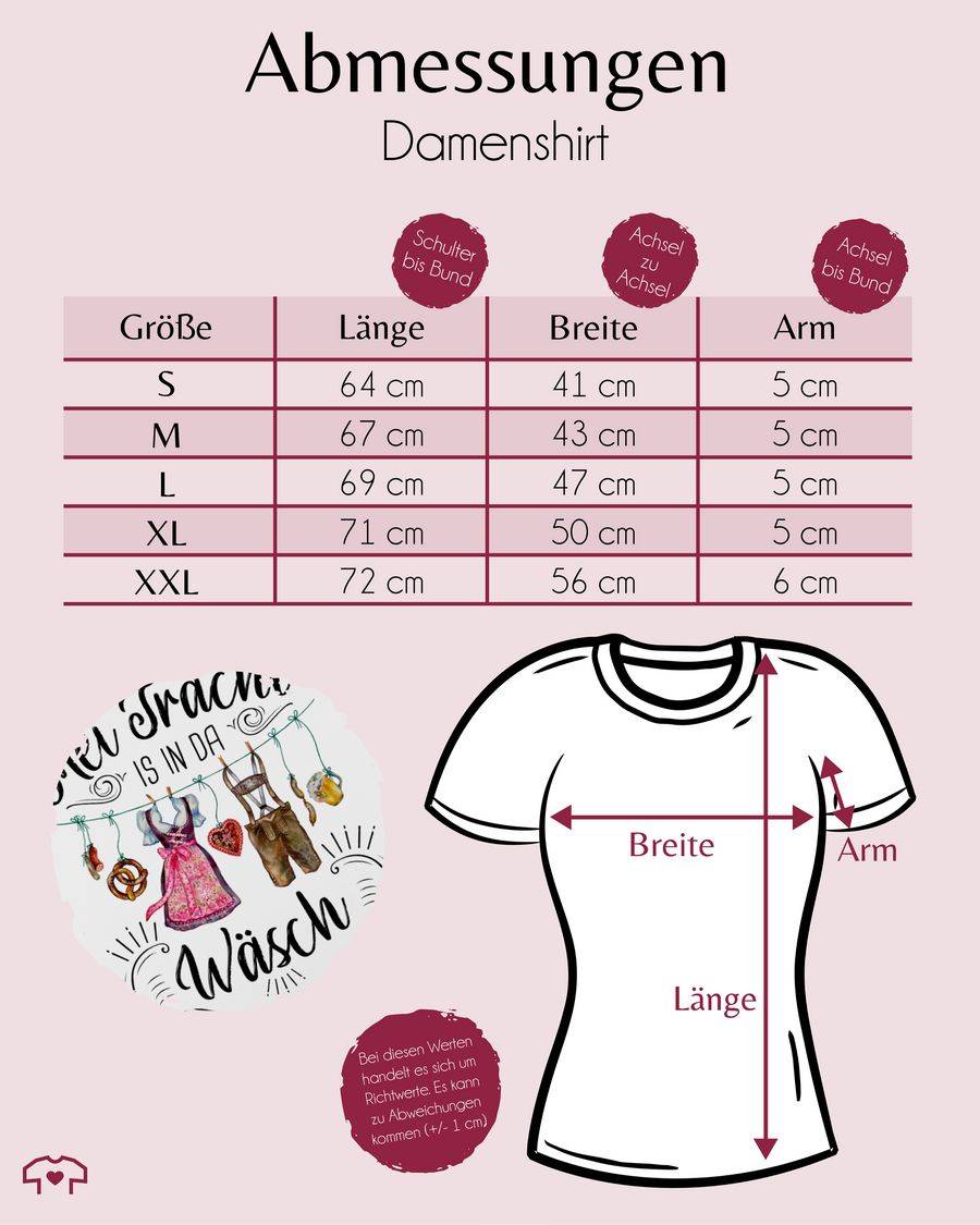 Shirtracer Mei Tracht Is In Da Wäsch - Wäscheleine Shirts & Mehr Shirtracer