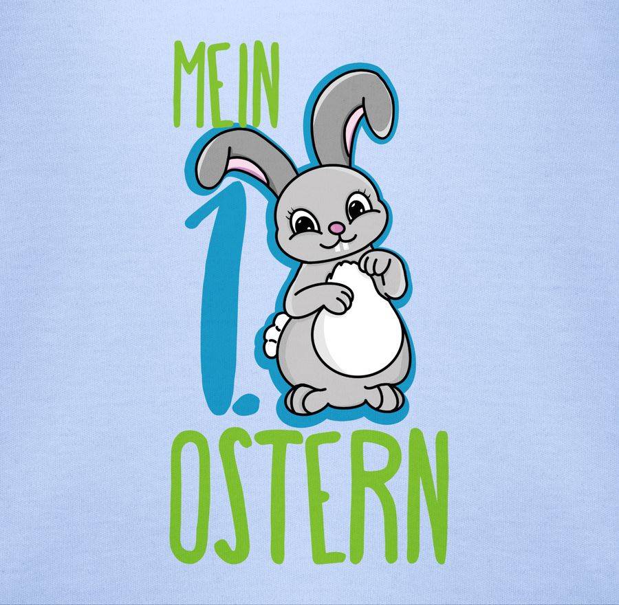 Shirtracer Mein 1. Ostern Hase Blau Shirts & Mehr Shirtracer