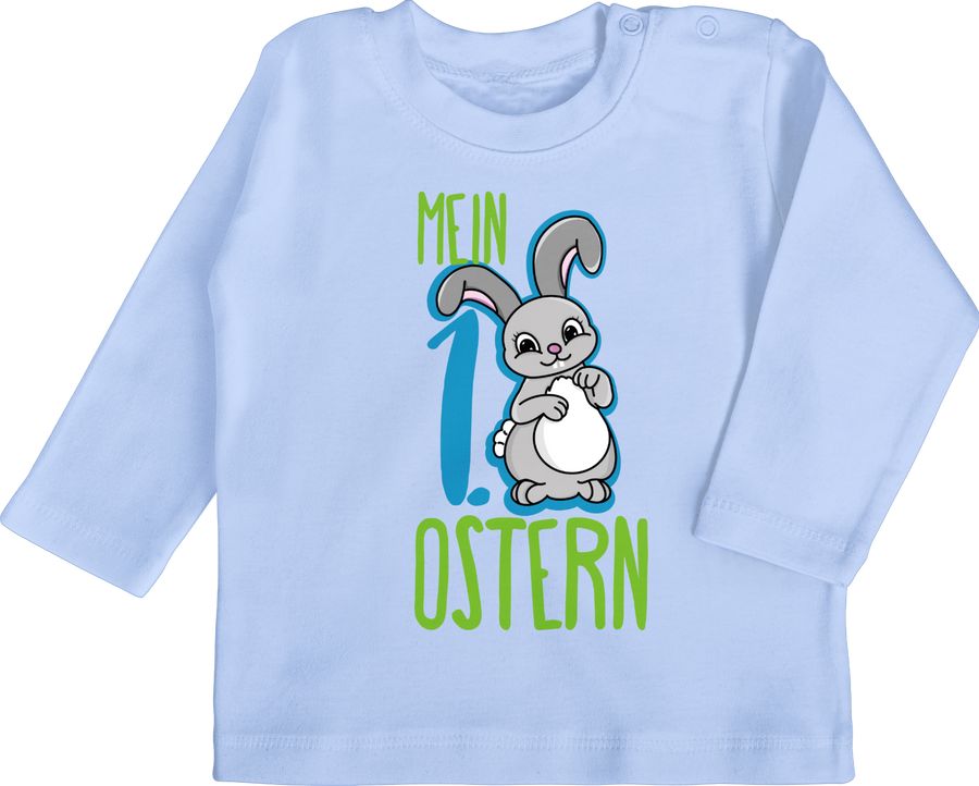 Shirtracer Mein 1. Ostern Hase blau Shirts & Mehr Shirtracer