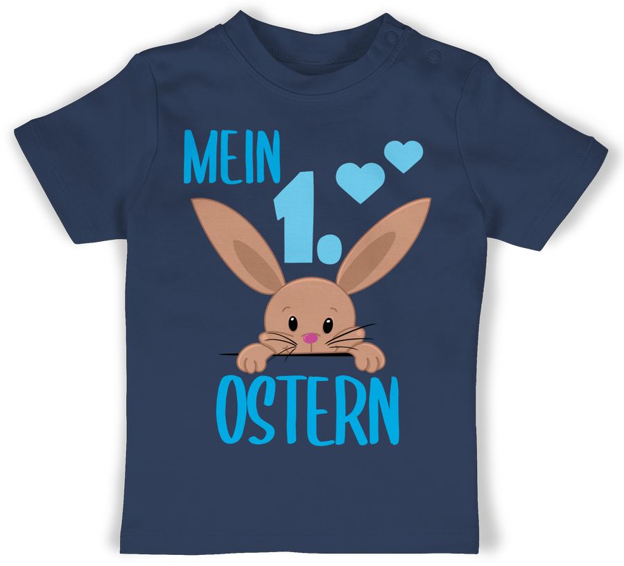 Shirtracer Mein 1. Ostern süßer Hase blau Shirts & Mehr Shirtracer