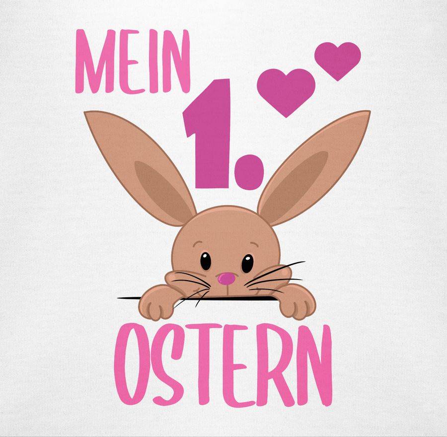 Shirtracer Mein 1. Ostern Süßer Hase: T-Shirt Gym Bag Shirtracer