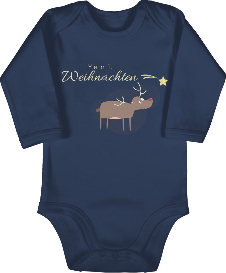 Shirtracer Mein 1. Weihnachten süßes Rentier Shirts & Mehr Shirtracer