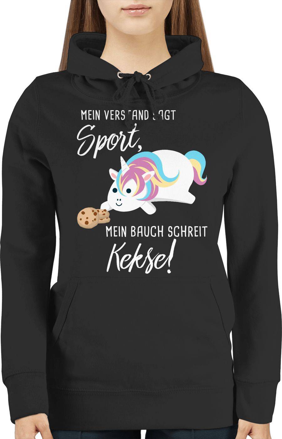 Shirtracer Mein Bauch Schreit Kekse! Einhorn Shirts & Mehr Shirtracer