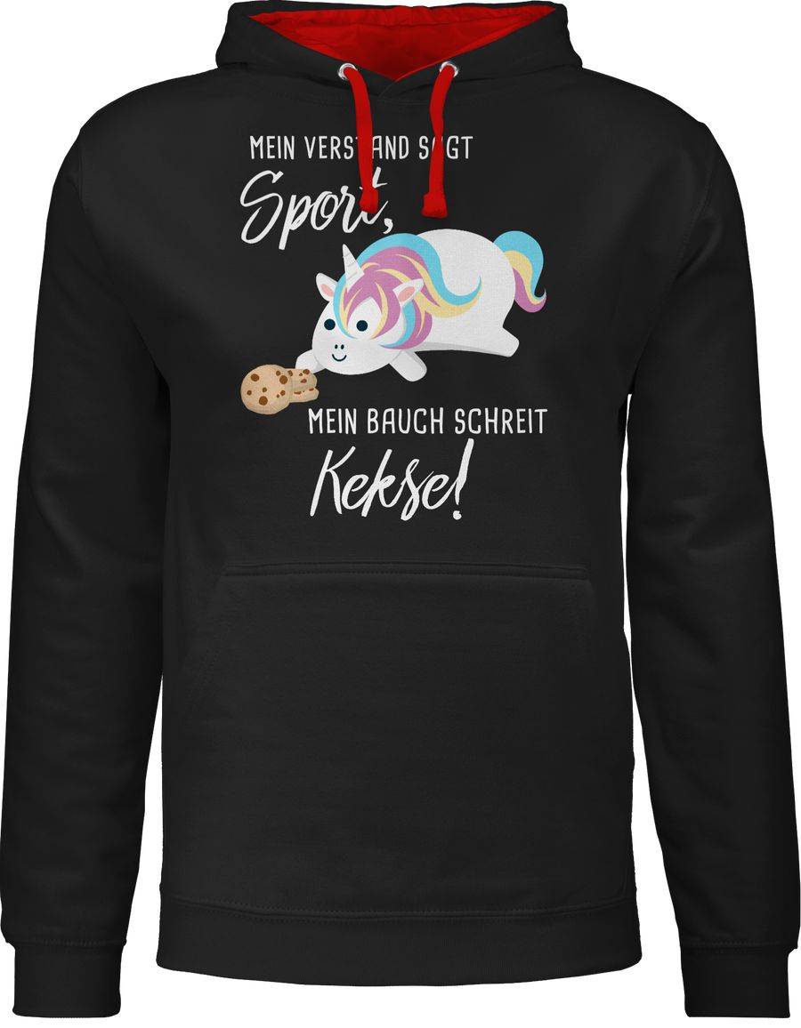 Shirtracer Mein Bauch schreit Kekse! Einhorn Shirts & Mehr Shirtracer