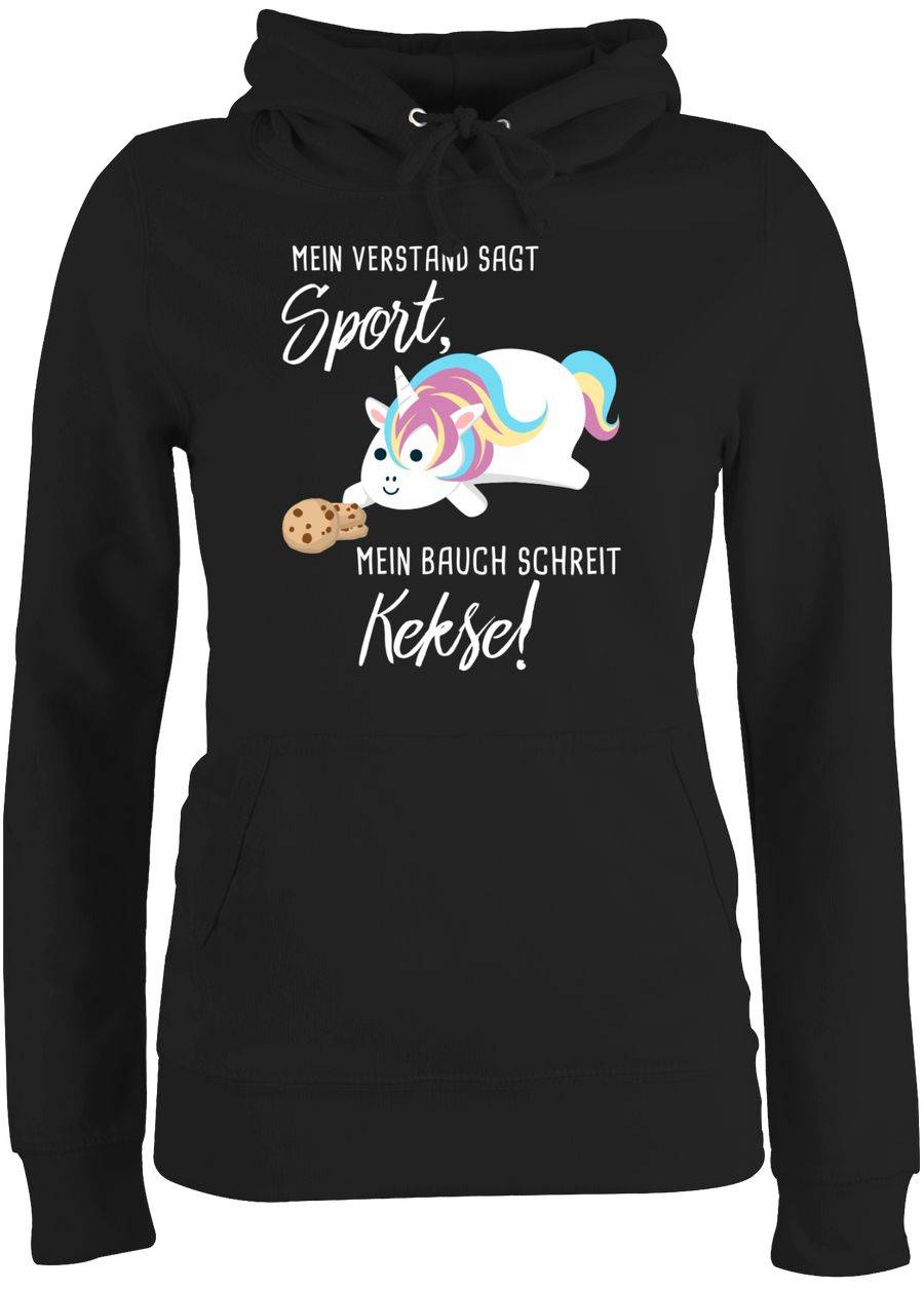 Shirtracer Mein Bauch schreit Kekse! Einhorn Shirts & Mehr Shirtracer