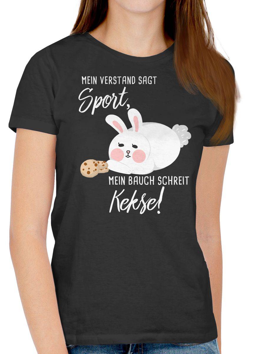 Shirtracer Mein Bauch Schreit Kekse! Hase Shirts & Mehr Shirtracer