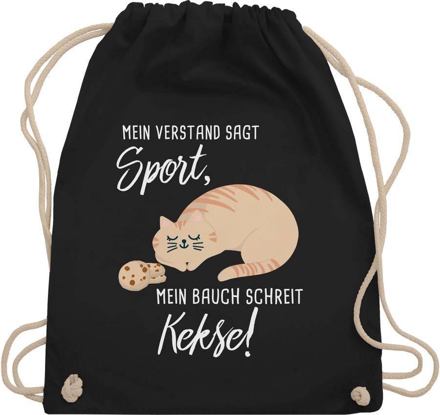 Shirtracer Mein Bauch schreit Kekse! Katze Shirts & Mehr Shirtracer