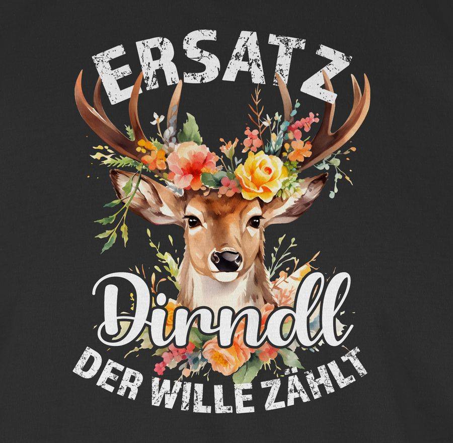 Shirtracer Mein Dirndl Ist In Der Wäsche - Dirndl Ersatz - Mei Dirndl Is In Da Wäsch Shir Shirtracer