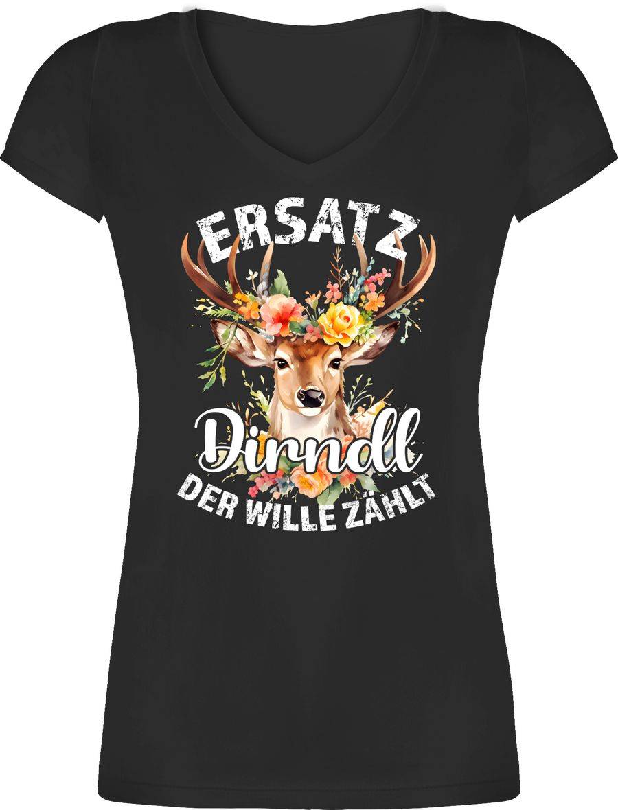 Shirtracer Mein Dirndl ist in der Wäsche - Dirndl Ersatz - Mei Dirndl is in da Wäsch Shir Shirtracer