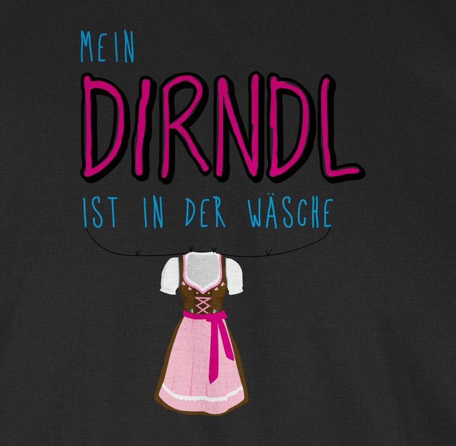 Shirtracer Mein Dirndl Ist In Der Wäsche Shirts & Mehr Shirtracer