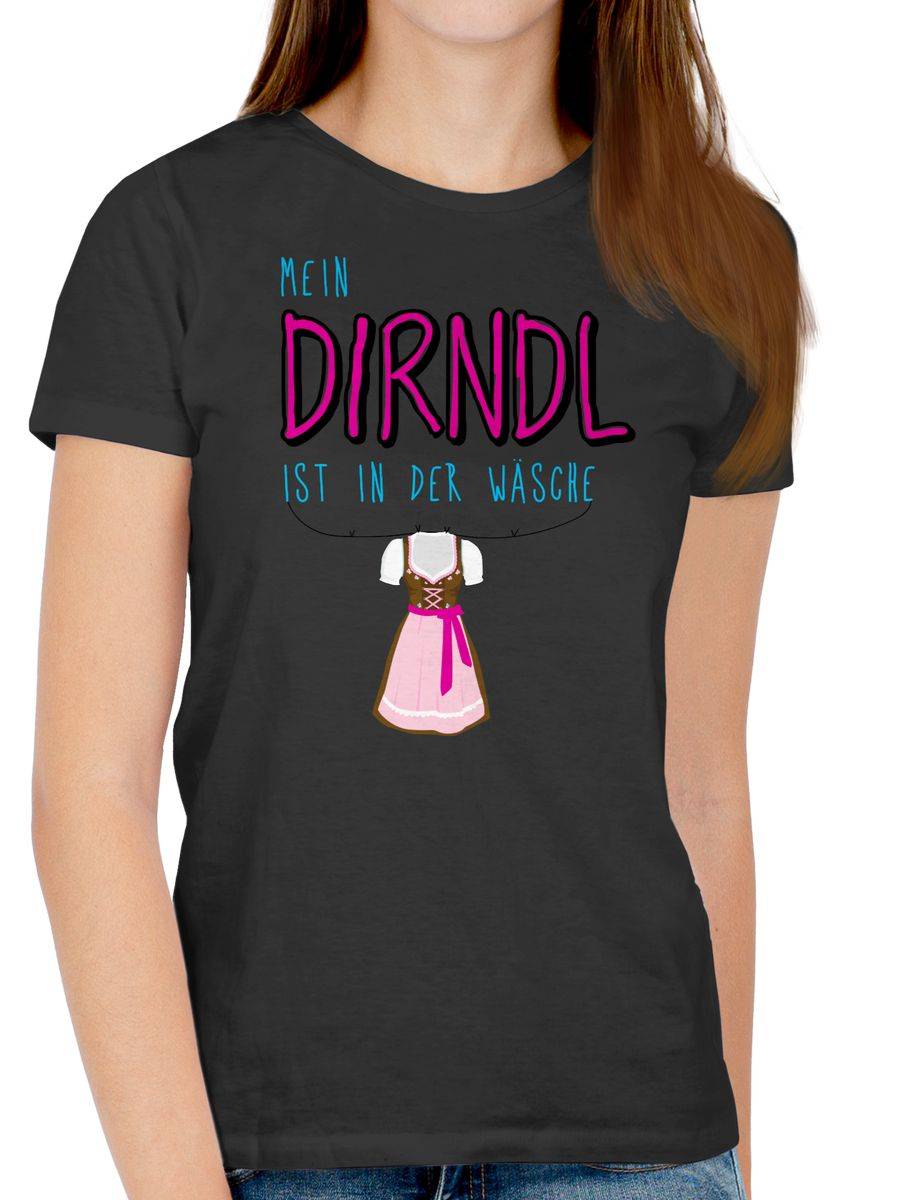 Shirtracer Mein Dirndl Ist In Der Wäsche Shirts & Mehr Shirtracer