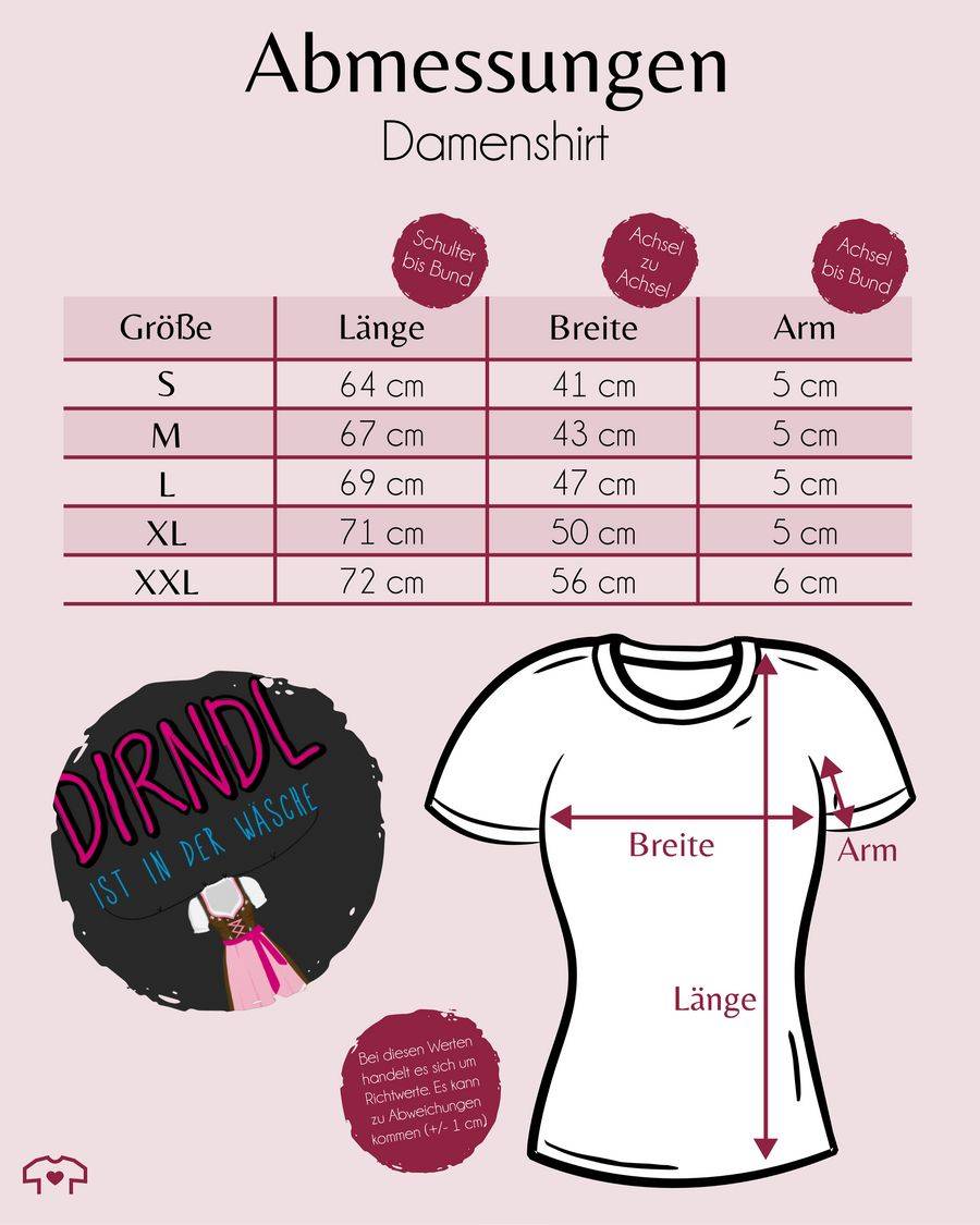 Shirtracer Mein Dirndl Ist In Der Wäsche Shirts & Mehr Shirtracer