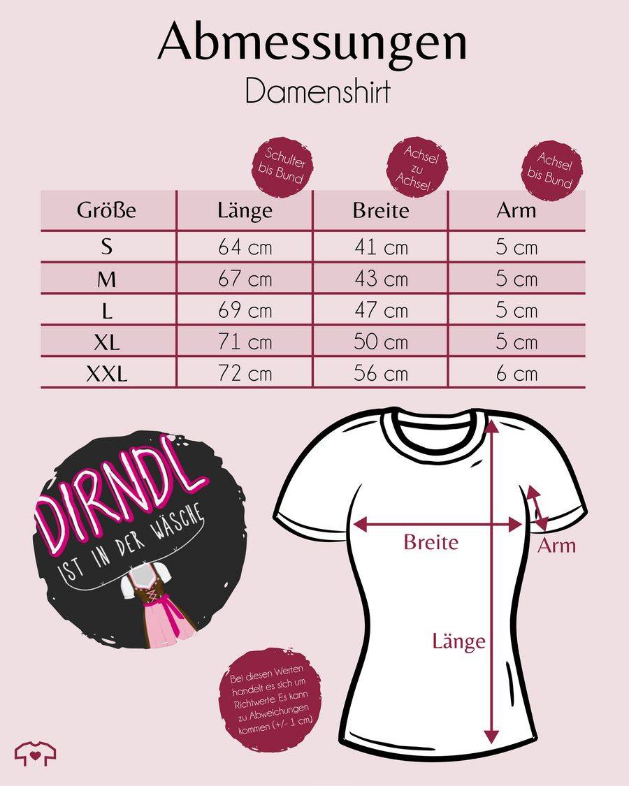Shirtracer Mein Dirndl Ist In Der Wäsche Weiss: Tshirt Turnbeutel Shirtracer