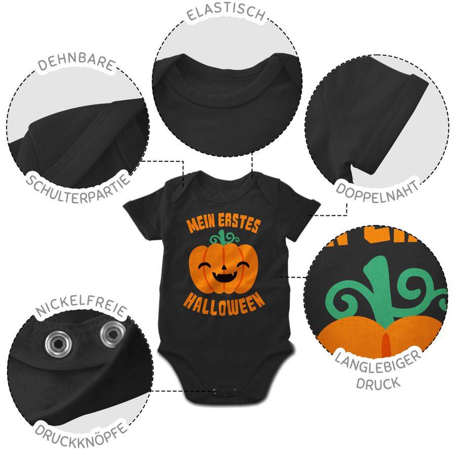 Shirtracer Mein Erstes Halloween Kürbis Shirts & Mehr Shirtracer