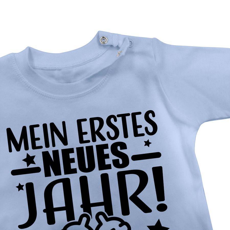 Shirtracer Mein Erstes Neues Jahr 2024 - Schwarz Shirts & Mehr Shirtracer