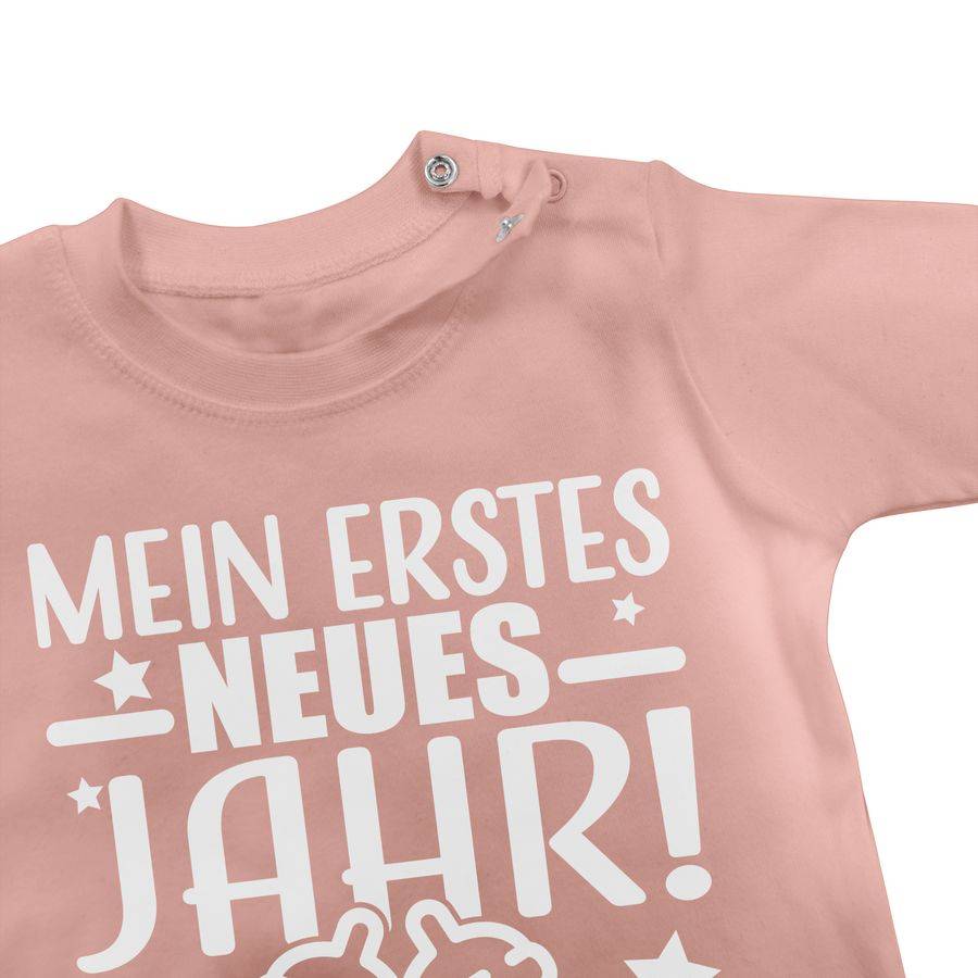 Shirtracer Mein Erstes Neues Jahr 2024 - Weiß Shirts & Mehr Shirtracer