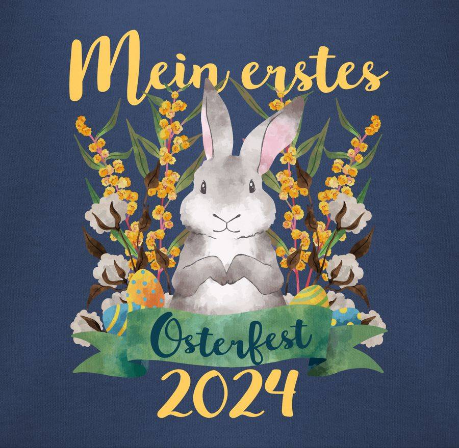 Shirtracer Mein Erstes Osterfest 2024 - Grün Shirts & Mehr Shirtracer