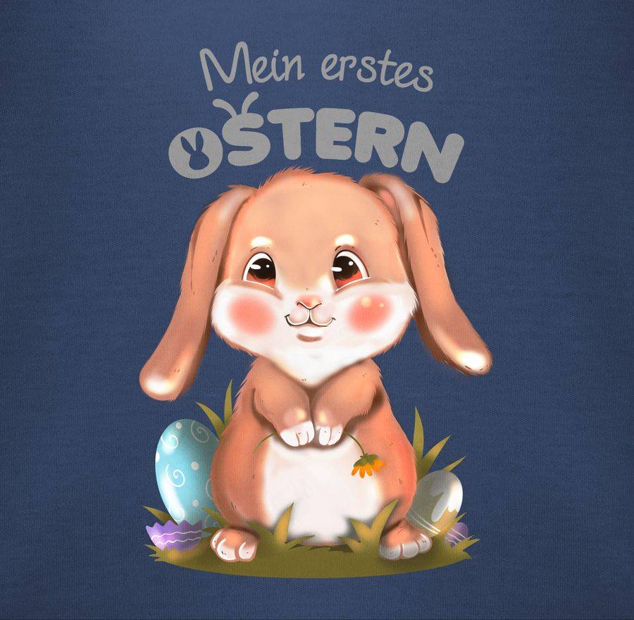 Shirtracer Mein Erstes Ostern Hase Aquarell Grau: T-Shirt Gym Bag Shirtracer