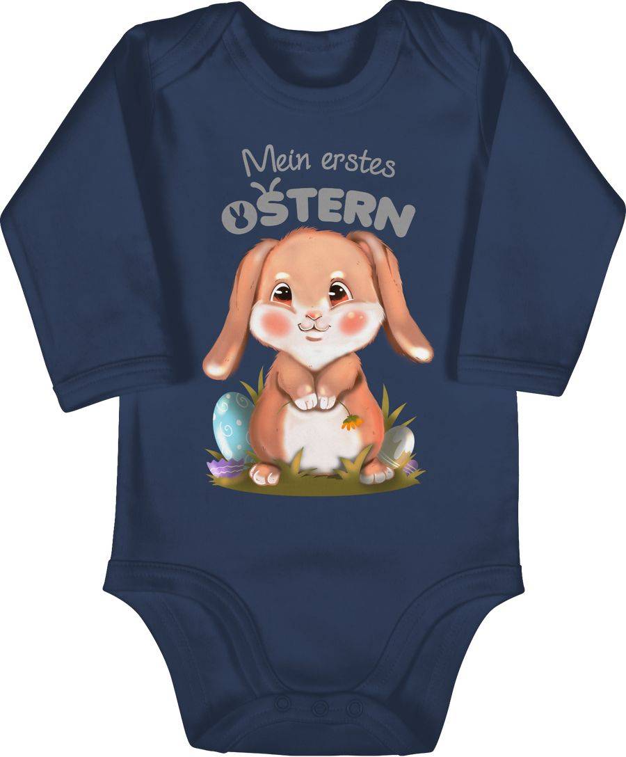 Shirtracer Mein erstes Ostern Hase Aquarell grau: T-Shirt Gym Bag Shirtracer
