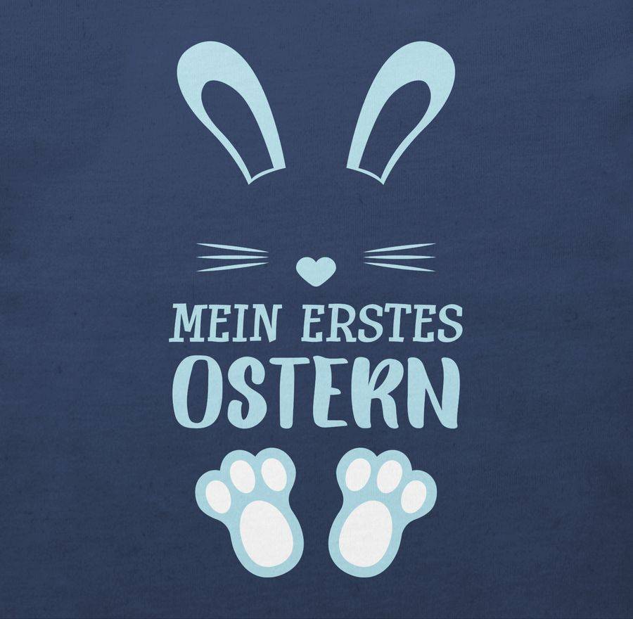 Shirtracer Mein Erstes Ostern Hase Blau: T-Shirt Rucksack Shirtracer