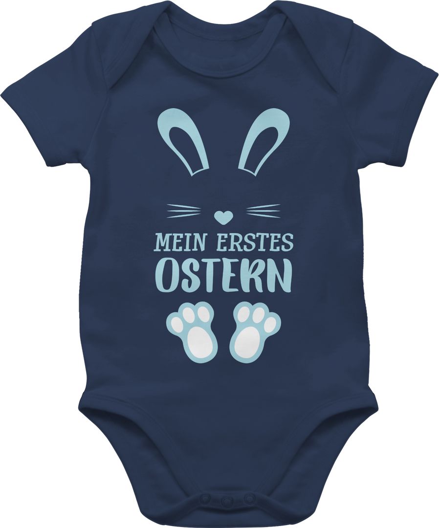 Shirtracer Mein erstes Ostern Hase blau: T-Shirt Rucksack Shirtracer