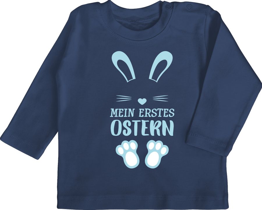 Shirtracer Mein erstes Ostern Hase blau: T-Shirt Rucksack Shirtracer