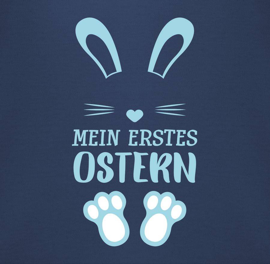 Shirtracer Mein Erstes Ostern Hase Blau: T-Shirt Rucksack Shirtracer