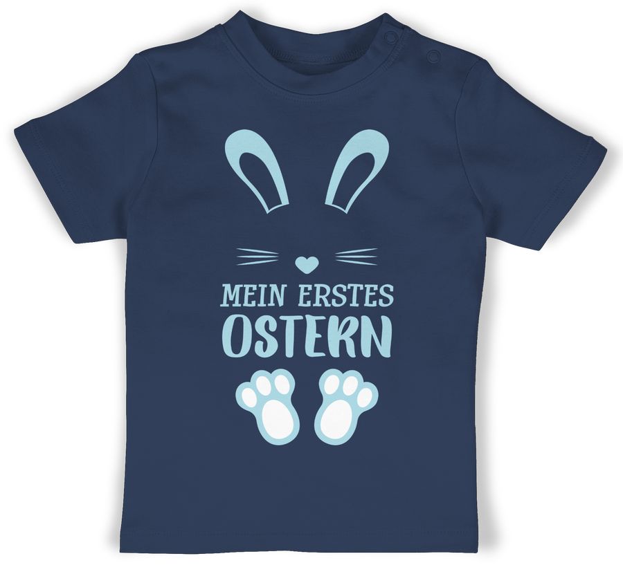 Shirtracer Mein erstes Ostern Hase blau: T-Shirt Rucksack Shirtracer