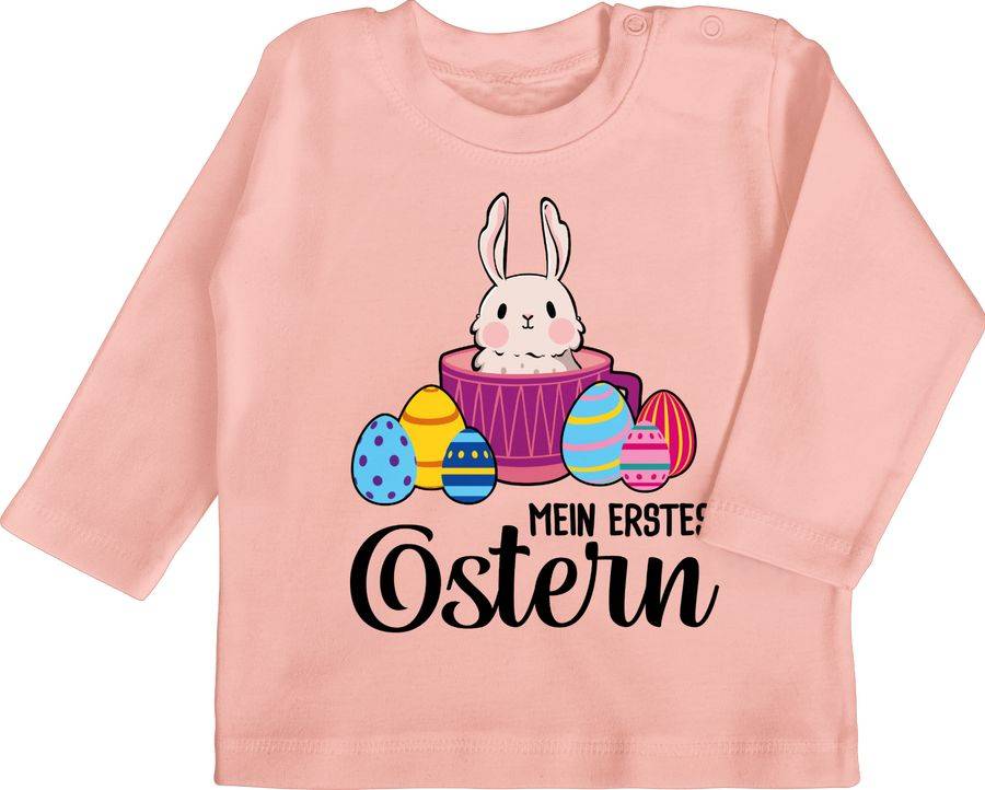 Shirtracer Mein erstes Ostern - Hase in Tasse - schwarz Shirts & Mehr Shirtracer
