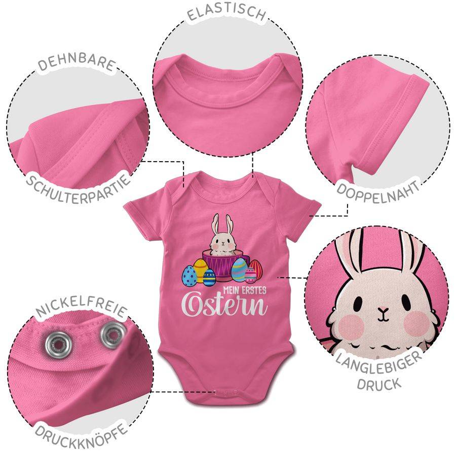 Shirtracer Mein Erstes Ostern - Hase In Tasse - Weiß Shirts & Mehr Shirtracer