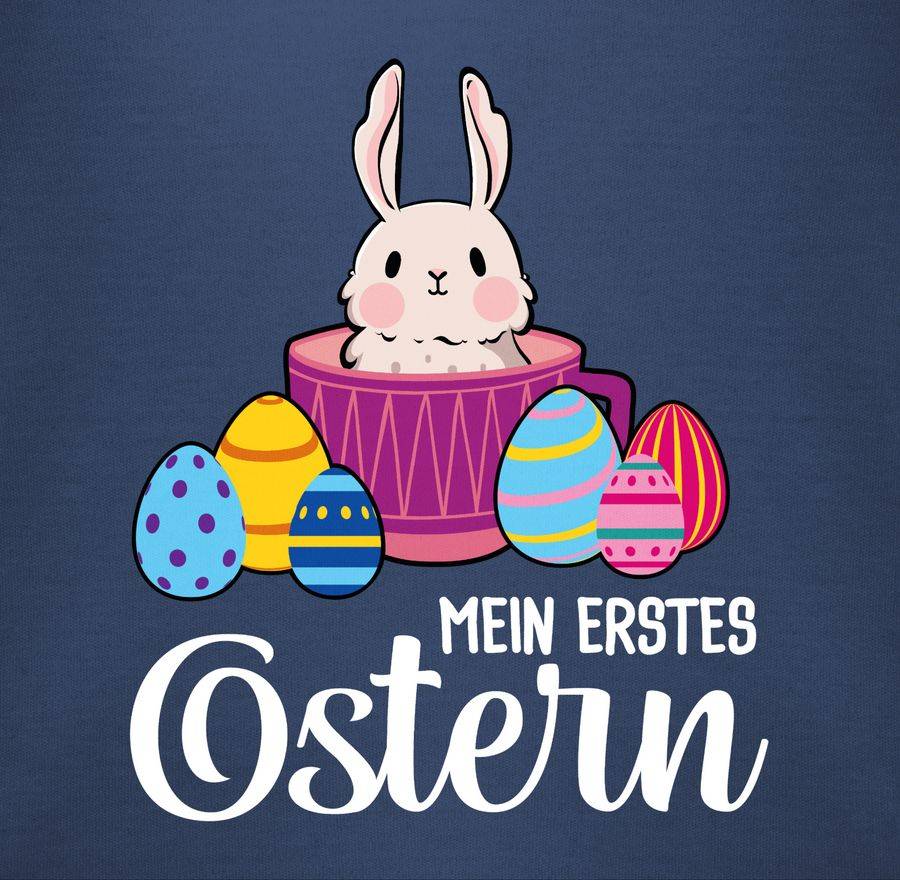 Shirtracer Mein Erstes Ostern - Hase In Tasse - Weiß Shirts & Mehr Shirtracer