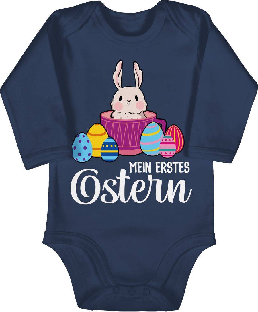 Shirtracer Mein erstes Ostern - Hase in Tasse - weiß Shirts & Mehr Shirtracer