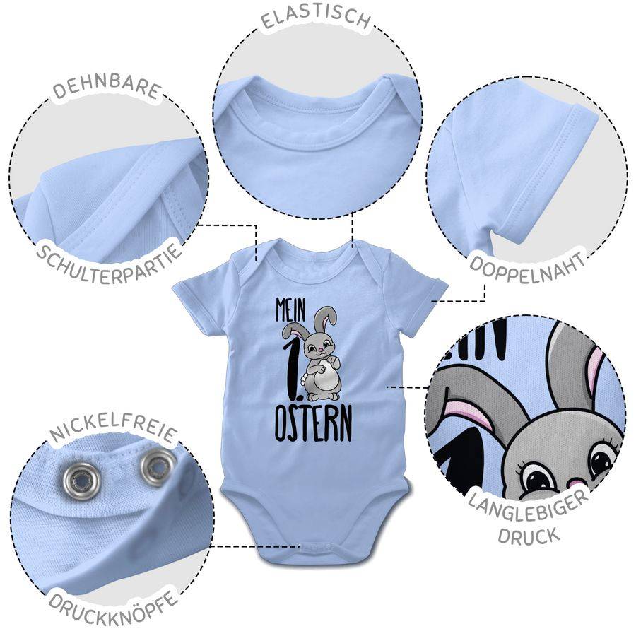 Shirtracer Mein Erstes Ostern Hase: Tshirt Rucksack Shirtracer