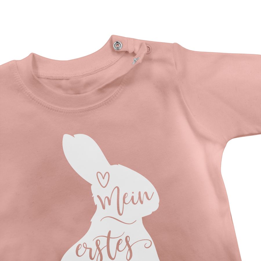 Shirtracer Mein Erstes Ostern - Hasen Silhouette - Weiß: T-Shirt Rucksack Shirtracer