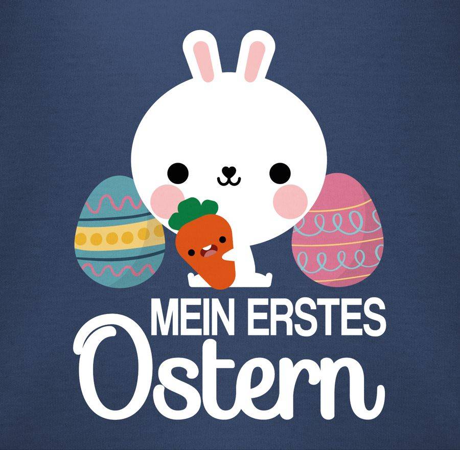 Shirtracer Mein Erstes Ostern Mit Süßem Hasen - Weiß: Tshirt Rucksack Shirtracer