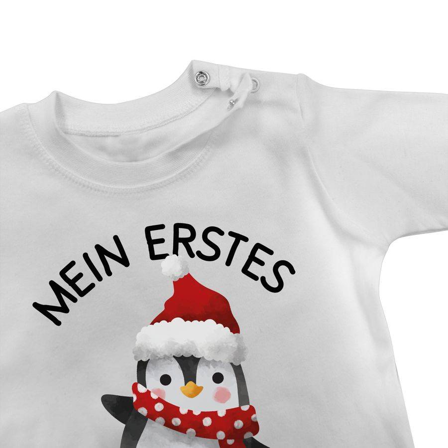 Shirtracer Mein Erstes Weihnachten Mit Pinguin - Schwarz Shirts & Mehr Shirtracer
