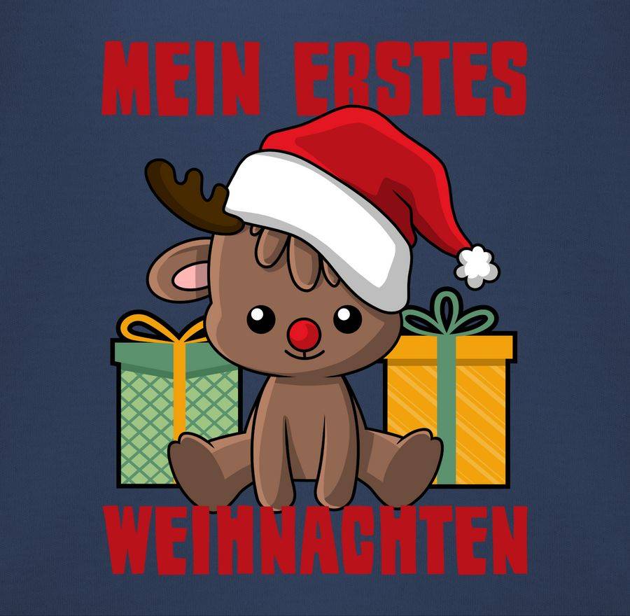 Shirtracer Mein Erstes Weihnachten Mit Rentier Shirts & Mehr Shirtracer