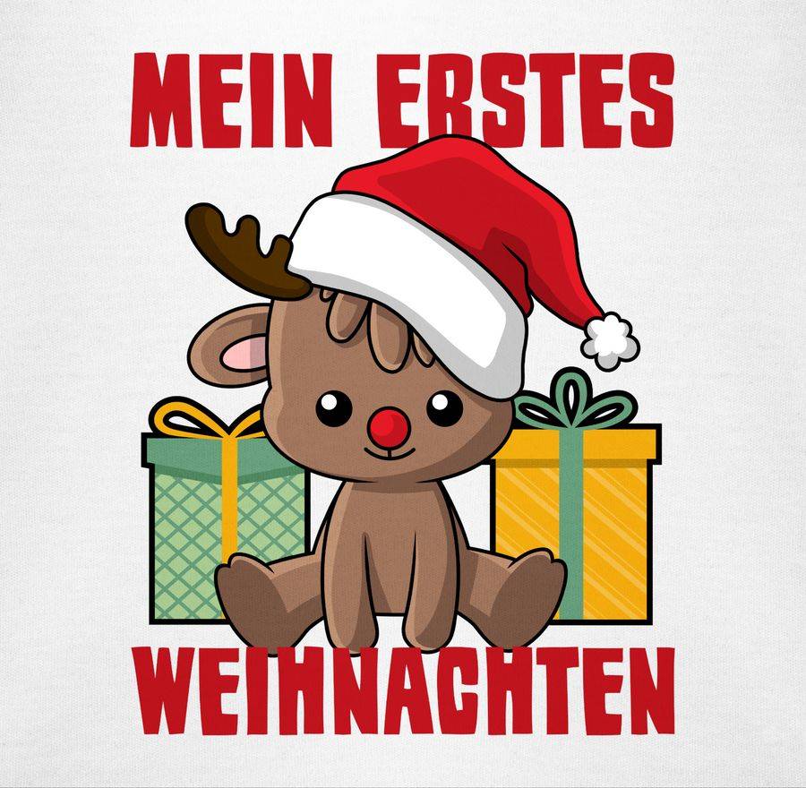 Shirtracer Mein Erstes Weihnachten Mit Rentier Shirts & Mehr Shirtracer