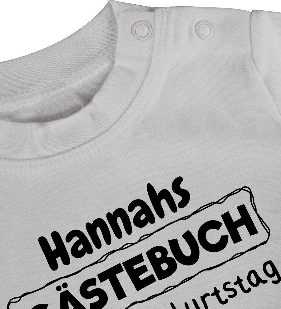 Shirtracer Mein Gästebuch Erster Ersten: T-Shirt Rucksack Shirtracer