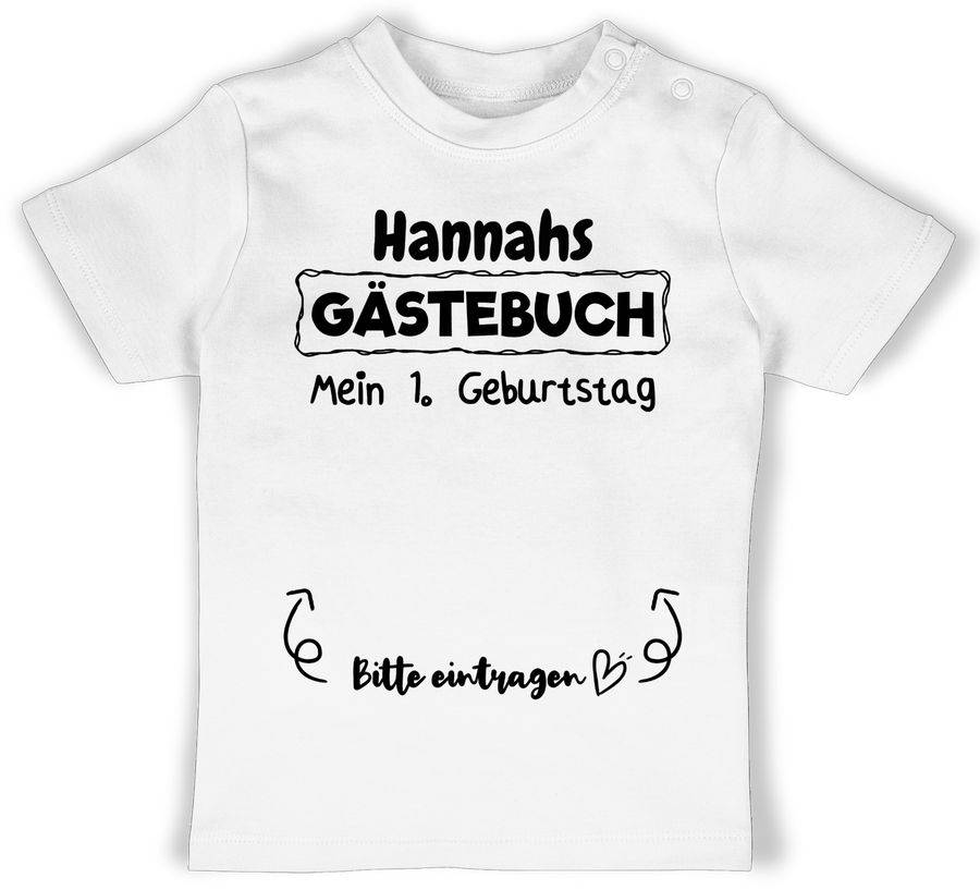 Shirtracer Mein Gästebuch Erster Ersten: T-Shirt Rucksack Shirtracer