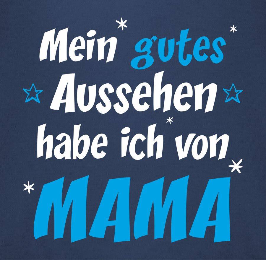 Shirtracer Mein Gutes Aussehen Mama Junge: T-Shirt Turnbeutel Shirtracer