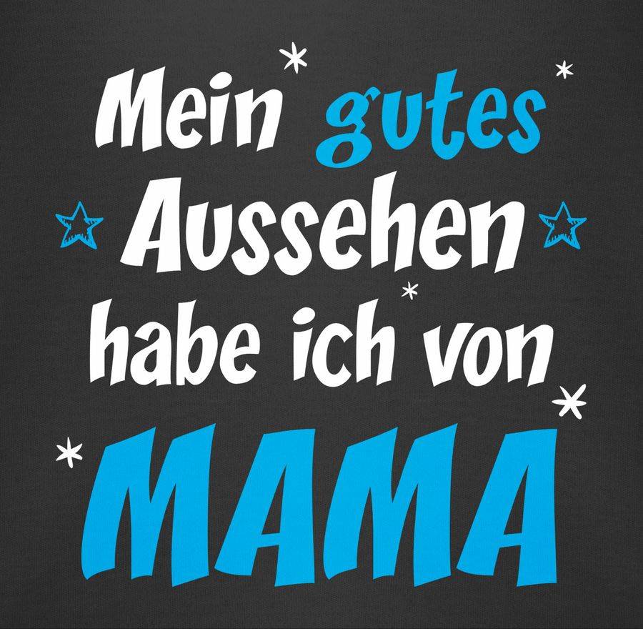 Shirtracer Mein Gutes Aussehen Mama Junge: T-Shirt Turnbeutel Shirtracer