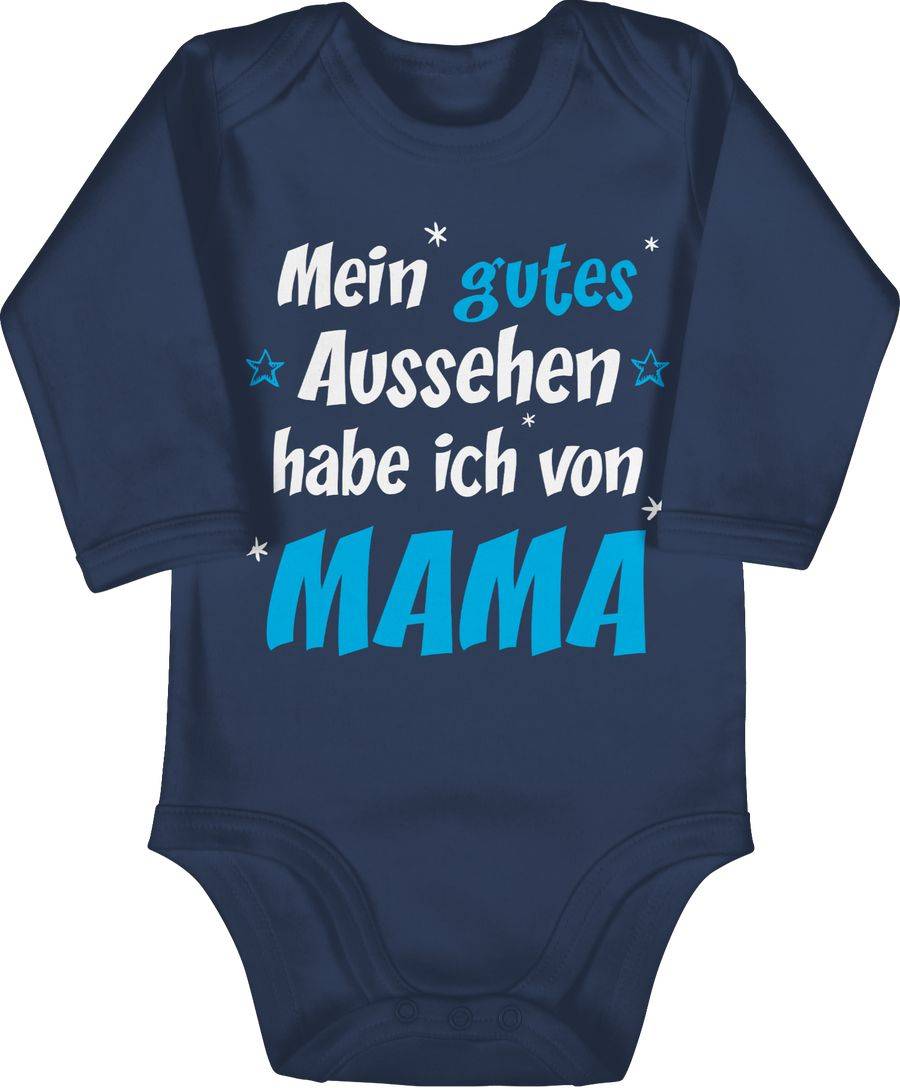 Shirtracer Mein gutes Aussehen Mama Junge: T-Shirt Turnbeutel Shirtracer