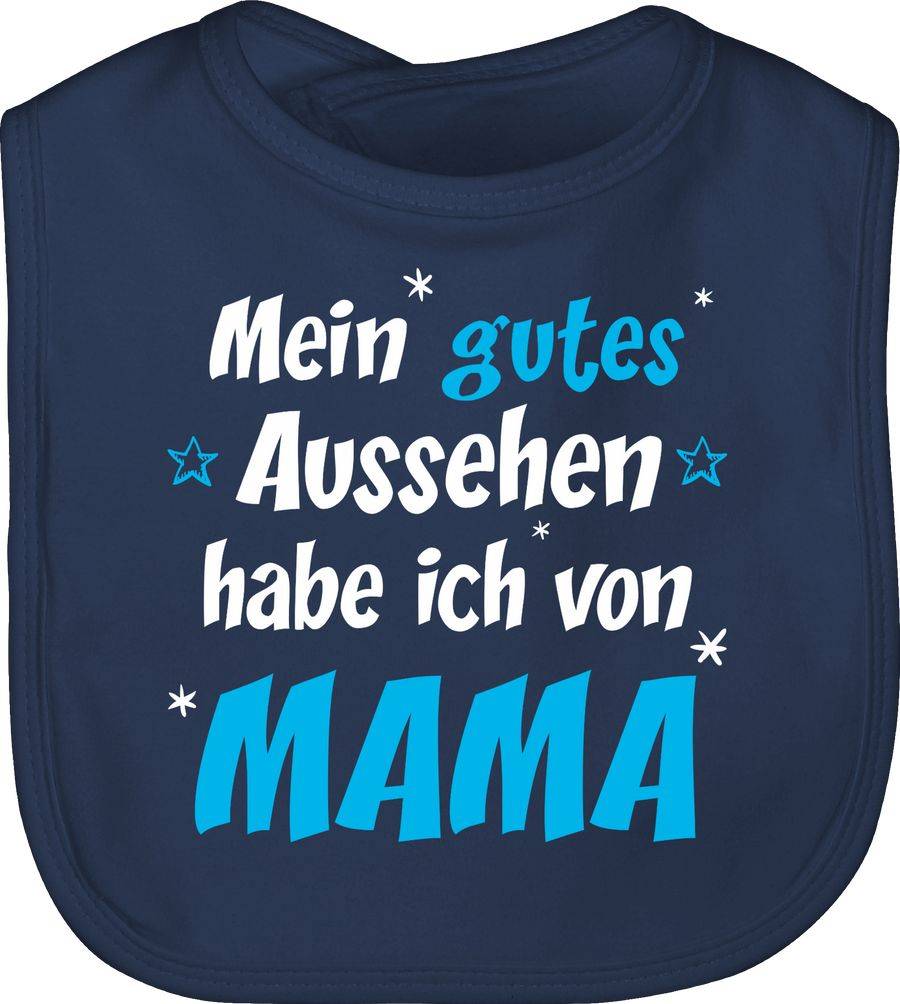 Shirtracer Mein gutes Aussehen Mama Junge: T-Shirt Turnbeutel Shirtracer