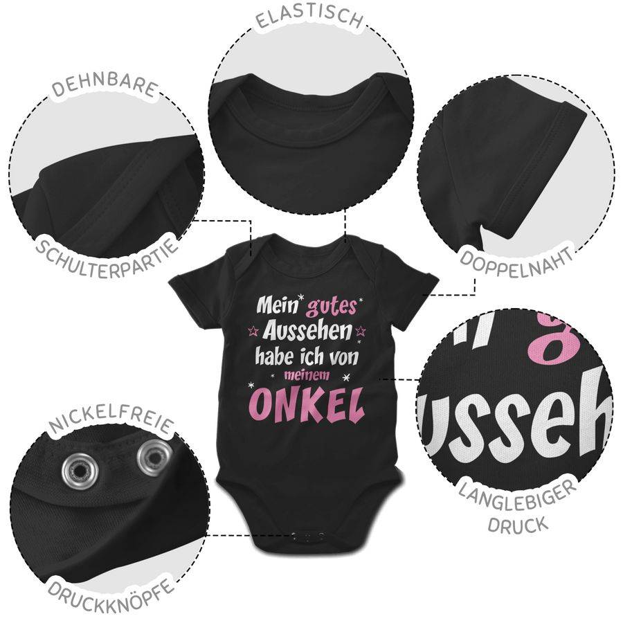 Shirtracer Mein Gutes Aussehen Onkel Mädchen Shirts & Mehr Shirtracer