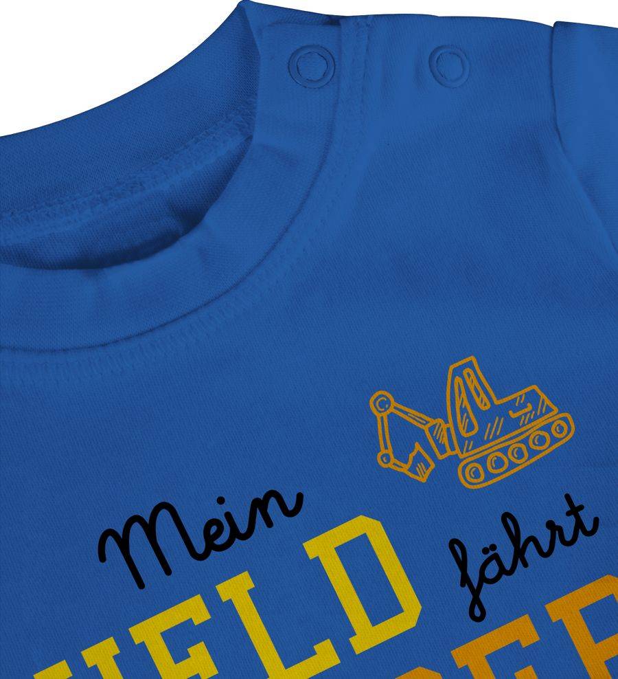 Shirtracer Mein Held Fährt Bagger: T-Shirt Gym Bag Shirtracer